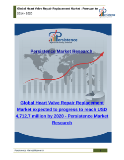 Global Heart Valve Repair Replacement Market : Forecast to 2014 - 2020