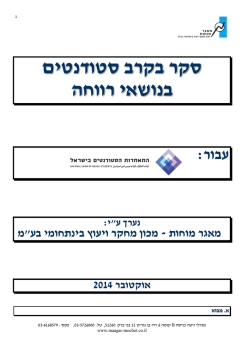 מכללת רמת גן - התאחדות הסטודנטים בישראל
