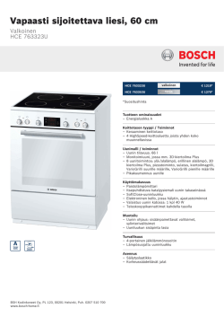 Bosch HCE 763323U