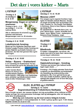 oversigt - Lystrup & Elev kirker