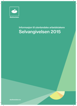 Selvangivelsen 2015