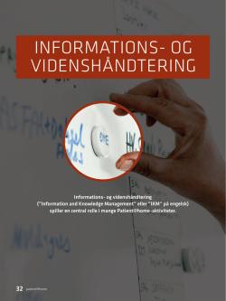 artikel om Informations- og videnshåndtering som pdf
