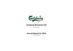 Carlsberg Breweries A/S Annual Report for 2015