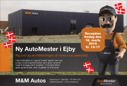Ny AutoMester i Ejby