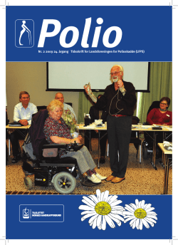 Polio - Landsforeningen for Polioskadde