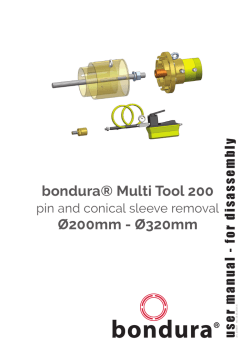 bondura® Multi Tool 200 Ø200mm