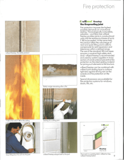 Willseal Firestop water and fire resistant expansion joint UL 2079 