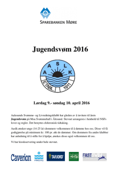 Jugendsvøm 2016
