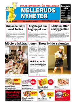 st - Melleruds Nyheter