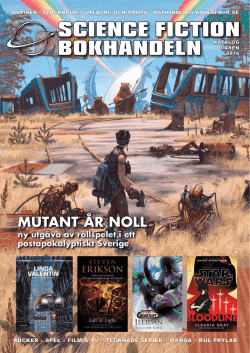 mutant år noll - Science Fiction Bokhandeln