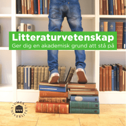 Läs mer om litteraturvetenskap vid Umeå universitet