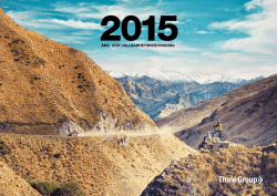 Thule Group Års- och Hållbarhetsredovisning 2015