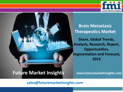 Brain Metastasis Therapeutics Market