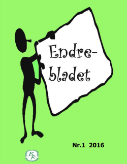 Endrebladet - Endre sockens hemsida