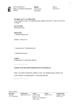 M 8118-15 - Mark- och miljööverdomstolen