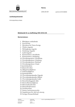 Remiss 2016:18 En ny strafftidslag (pdf 107 kB)