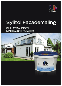 Sylitol Facademaling, 04-2016
