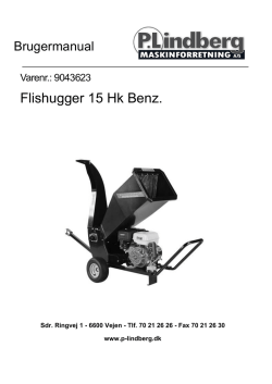 Flishugger 15 Hk Benz.