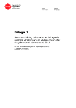 Bilaga 1 - Myndigheten f&ouml;r samh&auml;llsskydd och beredskap