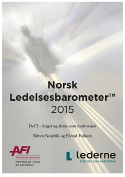 av Norsk Ledelsesbarometer 2015