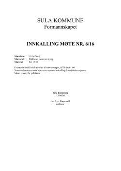 PDF, 4 MB - Sula kommune