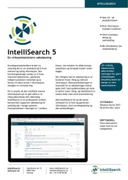 IntelliSearch 5