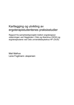 HiOA Rapport 2014