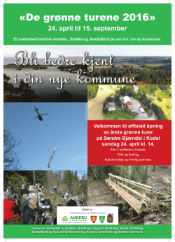 De Grønne turene - Stokke kommune