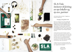 SLA Oslo inviterer til feiring av nye lokaler og ny ass. partner