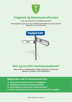 informasjonsfolder - Trøgstad kommune