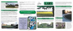 LARV – kulturbygd mellan slätt och skog