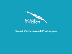 Svensk Vattenpolo och Poolkampen