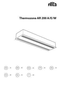 Thermozone AR 200 A/E/W