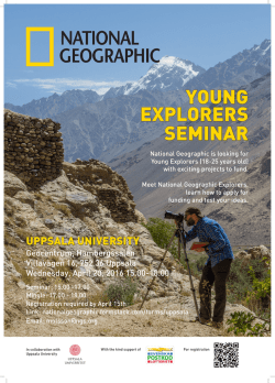 young explorers seminar