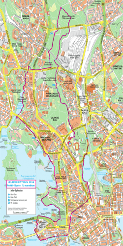 Reittikarttaan - Helsinki City Run