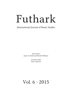 Staffan Fridell. Futhark 6 (2015)