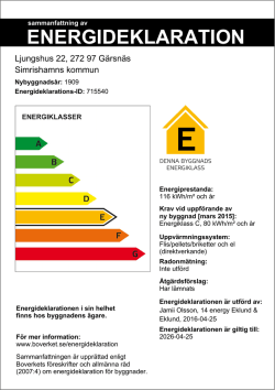 Ljungshus 22, GÃ¤rsnÃ¤s