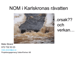 Hur vi löste kvalitetsproblem i Karlskrona