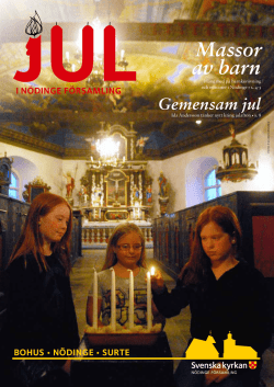 Församlingsblad jul 2015