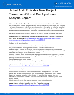 UNITED ARAB EMIRATES NASR PROJECT PANORAMA - OIL AND GAS UPSTREAM ANALYSIS REPORT