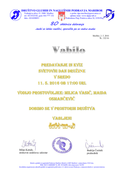 VABILO v pdf - Društvo gluhih in naglušnih Podravja Maribor