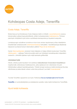 Lataa Costa Adeje, Teneriffa kohdeopas