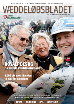 royalt besøg - Dansk Hestevæddeløb