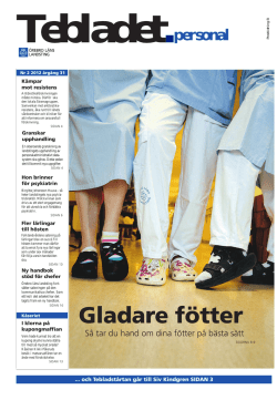 Tebladet nr 2 2012 - Region Örebro län