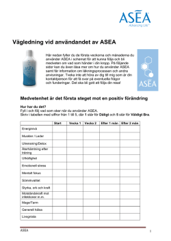 ASEA Doserings Guide pdf