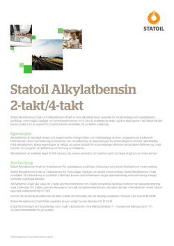 Statoil Alkylatbensin 2-takt/4-takt