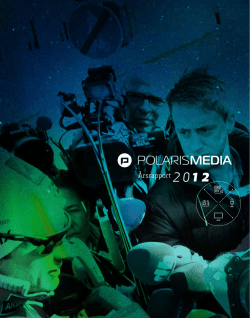 Årsrapport 2012 - Polaris Media