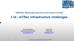 UNIK4750 - Measurable Security for the Internet of Things
