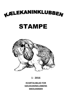 stampe - Danmarks Kaninavlerforening