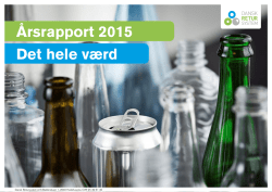 Årsrapport 2015 - Dansk Retursystem A/S